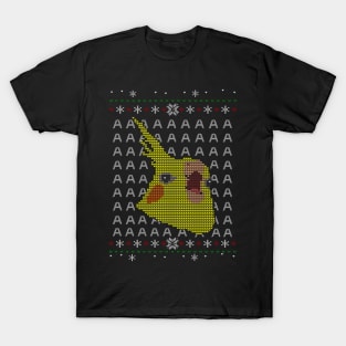 cockatiel screamy christmas sweater T-Shirt